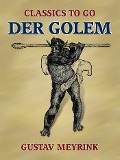 Cover-Bild zum Titel 'Der Golem' von 'Gustav Meyrink'
