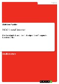 Cover-Bild zum Titel 'NGO¿s und Internet' von 'Adeline Funke'