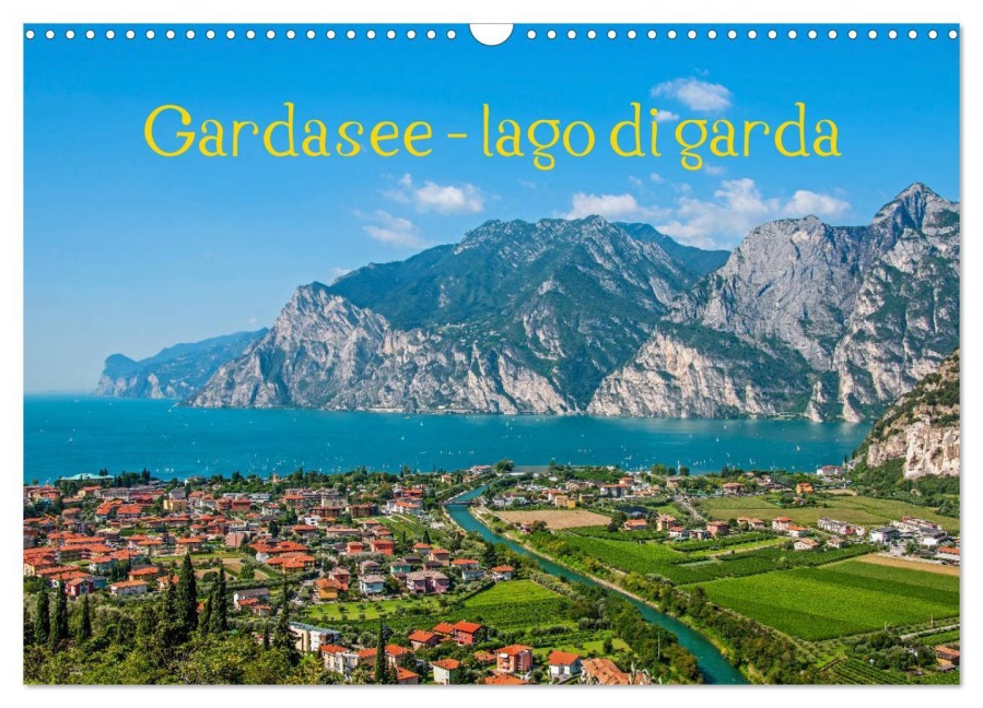 Gardasee - lago di Garda by Sascha Ferrari (Wandkalender 2026 DIN A3 quer), CALVENDO Monatskalender - Sascha Ferrari