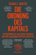 Cover-Bild zum Titel 'Die Ordnung des Kapitals' von 'Clara E. Mattei'