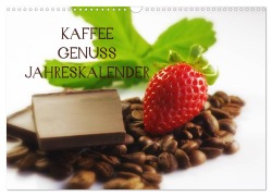 Cover-Bild zum Titel 'Kaffee Genuss Jahreskalender (Wandkalender 2026 DIN A3 quer), CALVENDO Monatskalender' von 'Tanja Riedel'