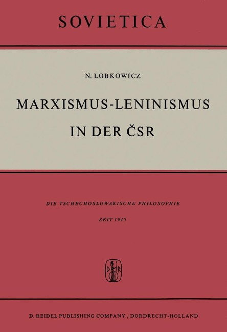 Marxismus-Leninismus in der CSR - Nikolaus Lobkowicz