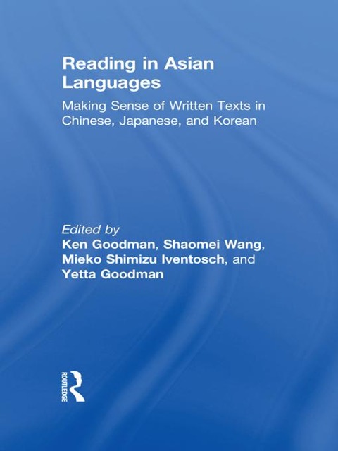 Reading in Asian Languages - 