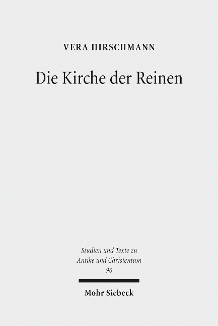 Die Kirche der Reinen - Vera Hirschmann