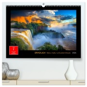 Brasilien - Natur, Kultur und Lebensfreude (hochwertiger Premium Wandkalender 2026 DIN A2 quer), Kunstdruck in Hochglanz - Peter Roder