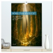 Cover-Bild zum Titel 'Höhlensehnsucht (hochwertiger Premium Wandkalender 2026 DIN A2 hoch), Kunstdruck in Hochglanz' von 'Kerstin Waurick'