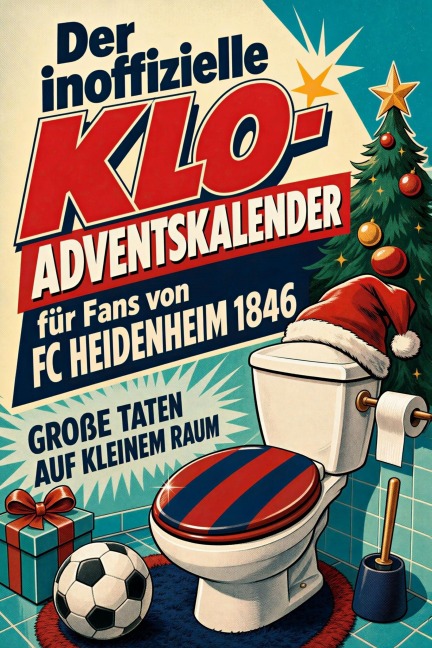 Der inoffizielle Klo-Adventskalender für Fans von FC Heidenheim 1846 - Paul Zimmermann