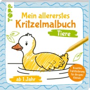 Cover-Bild zum Titel 'Mein allererstes Kritzelmalbuch Tiere' von 'Josephine Jones'