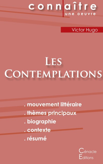 Fiche de lecture Les Contemplations de Victor Hugo (Analyse littéraire de référence et résumé complet) - Victor Hugo