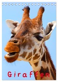 Giraffen (Tischkalender 2025 DIN A5 hoch), CALVENDO Monatskalender - Elisabeth Stanzer