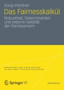 Cover-Bild zum Titel 'Das Fairnesskalkül' von 'Sonja Pointner'