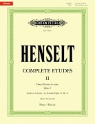 Cover-Bild zum Titel 'Complete Etudes II: Douze Études de salon Op. 5' von 'Adolph von Henselt'