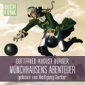 Cover-Bild zum Titel 'Münchhausens Abenteuer' von 'Gottfired August Bürger'