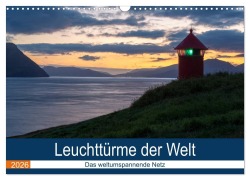 Cover-Bild zum Titel 'Leuchttürme der Welt (Wandkalender 2026 DIN A3 quer), CALVENDO Monatskalender' von 'Andreas Klesse'