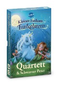 Kleines Einhorn Funkelstern. Quartett & Schwarzer Peter - Mila Berg