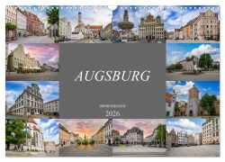 Cover-Bild zum Titel 'Augsburg Impressionen (Wandkalender 2026 DIN A3 quer), CALVENDO Monatskalender' von 'Dirk Meutzner'