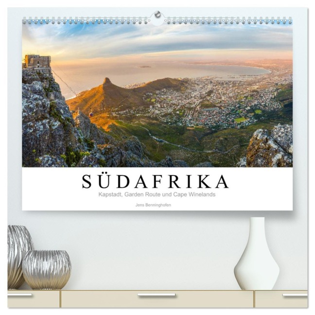 Südafrika: Kapstadt, Garden Route und Cape Winelands (hochwertiger Premium Wandkalender 2026 DIN A2 quer), Kunstdruck in Hochglanz - Jens Benninghofen