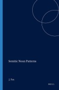 Cover-Bild zum Titel 'Semitic Noun Patterns' von 'Joshua Fox'