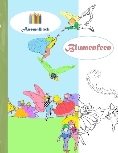 Blumenfeen (Ausmalbuch) - Luisa Rose