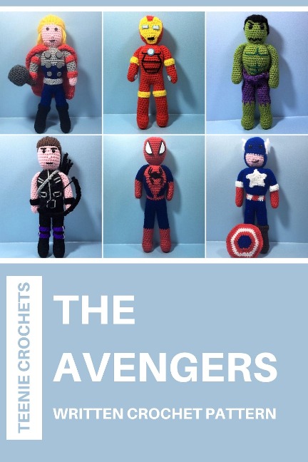 The Avengers - Written Crochet Patterns - Teenie Crochets