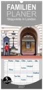 Cover-Bild zum Titel 'Familienplaner 2027 - Stippvisite in London mit 5 Spalten (Wandkalender, 21 x 45 cm) CALVENDO' von 'Rosemarie Prediger'