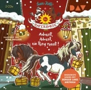 Cover-Bild zum Titel 'Die Haferhorde 16: Advent, Advent, ein Pony rennt!' von 'Suza Kolb'