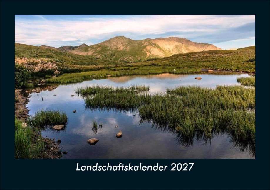 Landschaftskalender 2027 Fotokalender DIN A5 - Tobias Schmitt, Kevin Heber