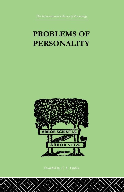Problems of Personality - C MacFie & Langfeld H S & McDo Campbell