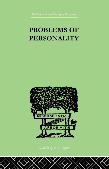 Problems of Personality - C MacFie & Langfeld H S & McDo Campbell