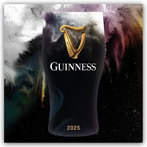 Guinness 2025 - Wand-Kalender - Carousel Calendar