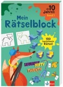 Cover-Bild zum Titel 'Klett Mein Rätselblock ab 10 Jahren Band 1' von ''