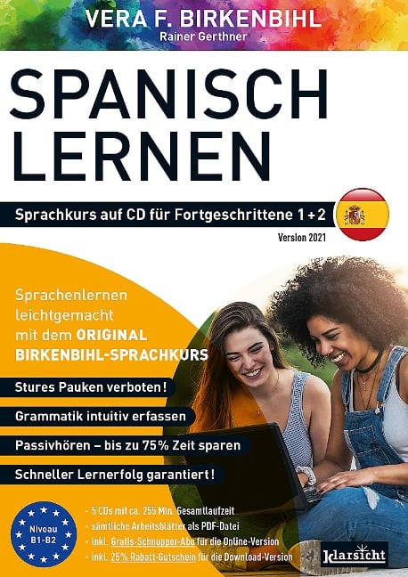 Spanisch lernen für Fortgeschrittene 1+2 (ORIGINAL BIRKENBIHL) - Vera F. Birkenbihl, Rainer Gerthner