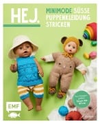Cover-Bild zum Titel 'Hej Minimode - Süße Puppenkleidung stricken' von 'Ute Wirth'