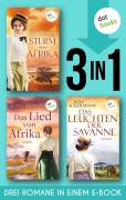 Cover-Bild zum Titel 'Sturm über Afrika & Das Lied von Afrika & Das Leuchten der Savanne' von 'Kayla Fleming, Jens Johannes Kramer, Rolf Ackermann'