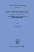 Cover-Bild zum Titel 'Rechtsschutz in der Pandemie' von 'Marc Zitzmann'