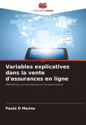 Cover-Bild zum Titel 'Variables explicatives dans la vente d'assurances en ligne' von 'Paulo D Manna'