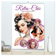 Cover-Bild zum Titel 'Retro Chic (hochwertiger Premium Wandkalender 2026 DIN A2 hoch), Kunstdruck in Hochglanz' von 'Steffen Gierok-Latniak'