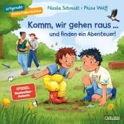 Cover-Bild zum Titel 'Komm wir gehen raus ... und finden ein Abenteuer!' von 'Nicola Schmidt'