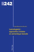 Cover-Bild zum Titel 'Lexicologie(s) : approches croisées en sémantique lexicale' von ''