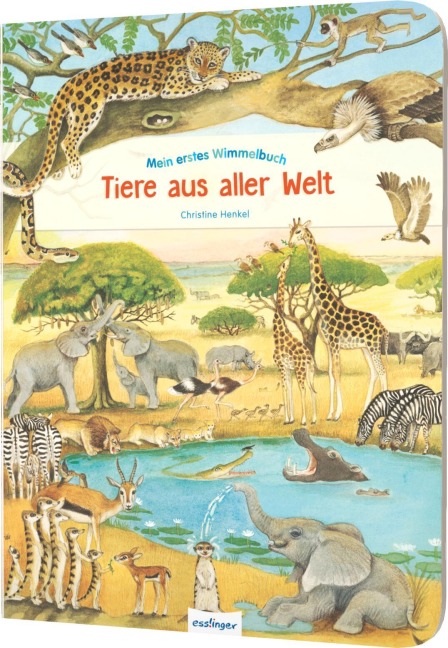 Mein erstes Wimmelbuch: Tiere aus aller Welt - 