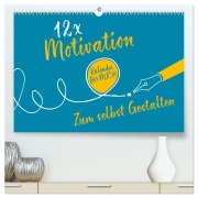 Cover-Bild zum Titel '12 x Motivation - Bastelkalender (hochwertiger Premium Wandkalender 2026 DIN A2 quer), Kunstdruck in Hochglanz' von 'ROTH-Design ROTH-Design'