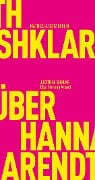 Cover-Bild zum Titel 'Über Hannah Arendt' von 'Judith N. Shklar'