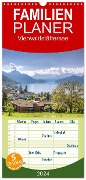 Familienplaner 2024 - Vierwaldstättersee mit 5 Spalten (Wandkalender, 21 x 45 cm) CALVENDO - Saschahaas Photography