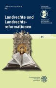 Cover-Bild zum Titel 'Landrechte und Landrechtsreformationen' von ''