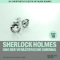 Cover-Bild zum Titel 'Sherlock Holmes und der verräterische Ohrring (Die Abenteuer des alten Sherlock Holmes, Folge 10)' von 'Arthur Conan Doyle, Charles Fraser'