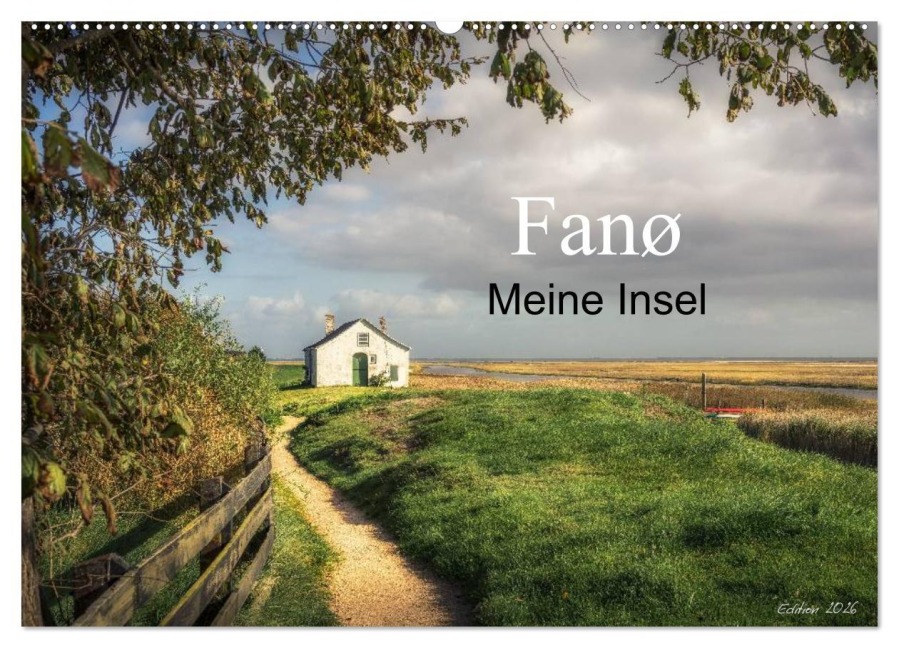 Fanø - Meine Insel (Wandkalender 2026 DIN A2 quer), CALVENDO Monatskalender - Kai Buddensiek
