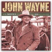 Cover-Bild zum Titel 'John Wayne in the Movies - John Wayne Filmbilder 2026 - 16-Monatskalender' von 'Browntrout Publishers'