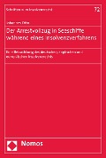 Cover-Bild zum Titel 'Der Arrestvollzug in Seeschiffe während eines Insolvenzverfahrens' von 'Johannes Otto'