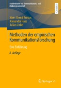 Cover-Bild zum Titel 'Methoden der empirischen Kommunikationsforschung' von 'Hans-Bernd Brosius, Julian Unkel, Alexander Haas'