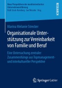 Cover-Bild zum Titel 'Organisationale Unterstützung zur Vereinbarkeit von Familie und Beruf' von 'Marina Melanie Strecker'